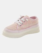 Toddler Casual Platform Sneakers - Pink, image 7 of 7 slides