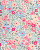 Girls Recycled Rashguard Swimsuit in Meadow Mix, image 4 of 5 slides