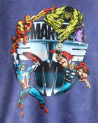 Boys &copy;Marvel Long-Sleeve Hoodie - Blue, image 3 of 4 slides