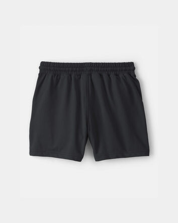 Boys Mesh Active Shorts - Black, 