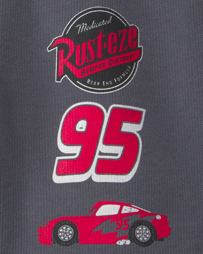 Baby Boy &copy;Disney/Pixar Cars Short-Sleeve Top & Short Set - Grey, image 4 of 4 slides