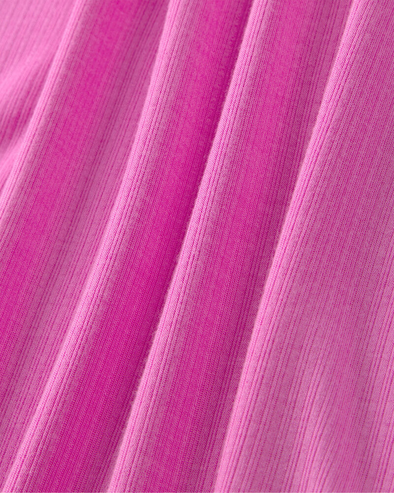 Baby Girl PurelySoft Flutter-Sleeve Top & Short Set - Pink, image 2 of 5 slides